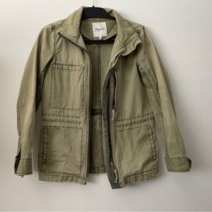 Madewell Fleet Jacket Cotton, S. Military, utility style